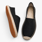 Old Fortune | Men's Canvas Slip-On Espadrilles with Woven Sole