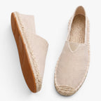 Old Fortune | Men's Canvas Slip-On Espadrilles with Woven Sole