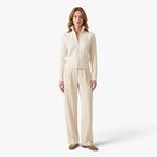 Old Fortune | Women's cable-knit cardigan with a zipper