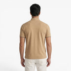 Old Fortune | Heren Polo met Opstaande Kraag en Minimalistische Sluiting