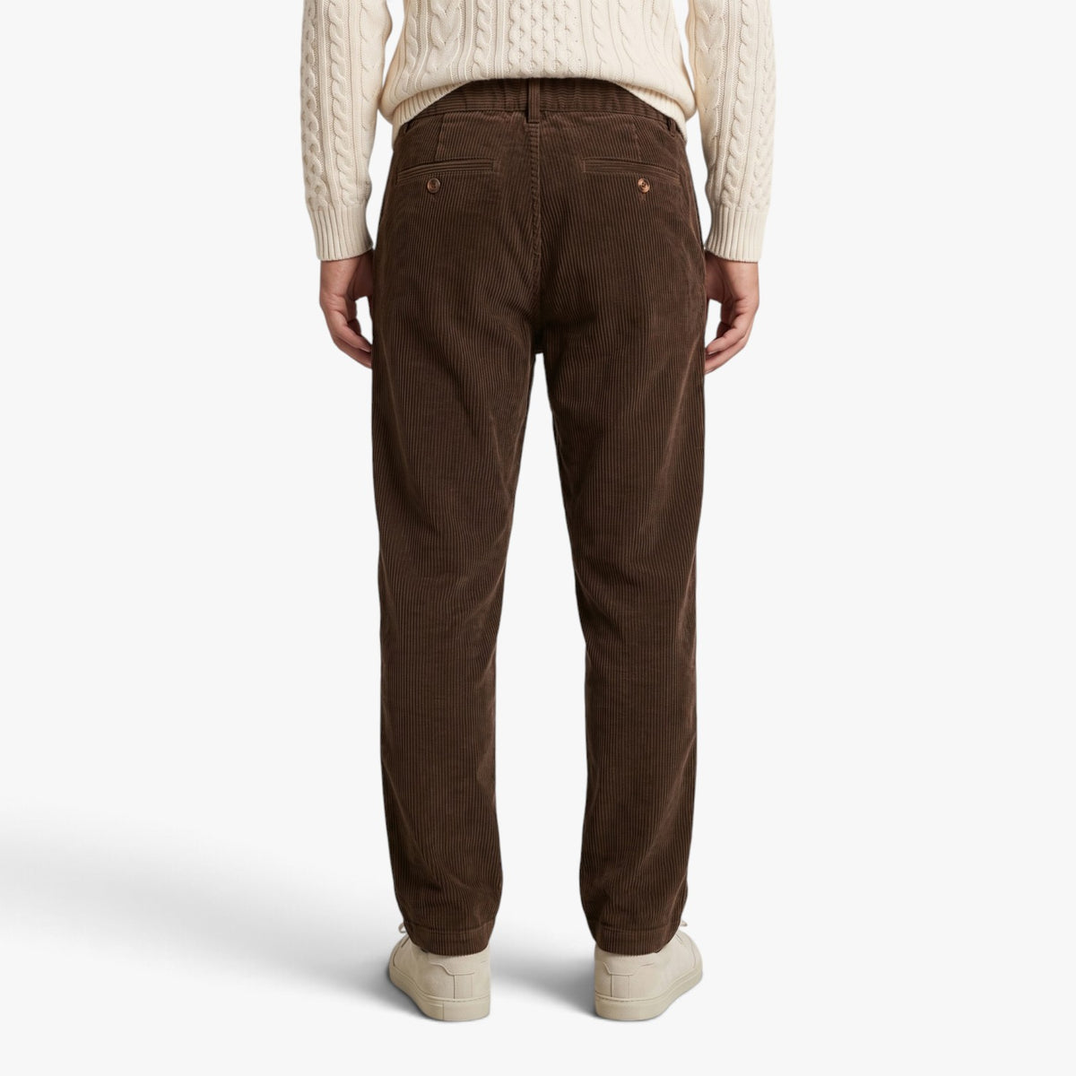 Old Fortune | Straight-leg corduroy pants
