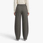Old Fortune | Damen-Mehrlagenhose aus Rippstrick mit weitem Bein