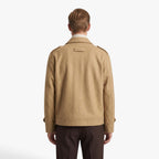 Old Fortune | Men's jacket with epaulettes and a classic collar