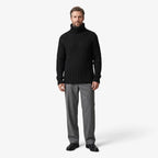 Old Fortune | Herrenpullover mit Rollkragen und grobem Strickmuster