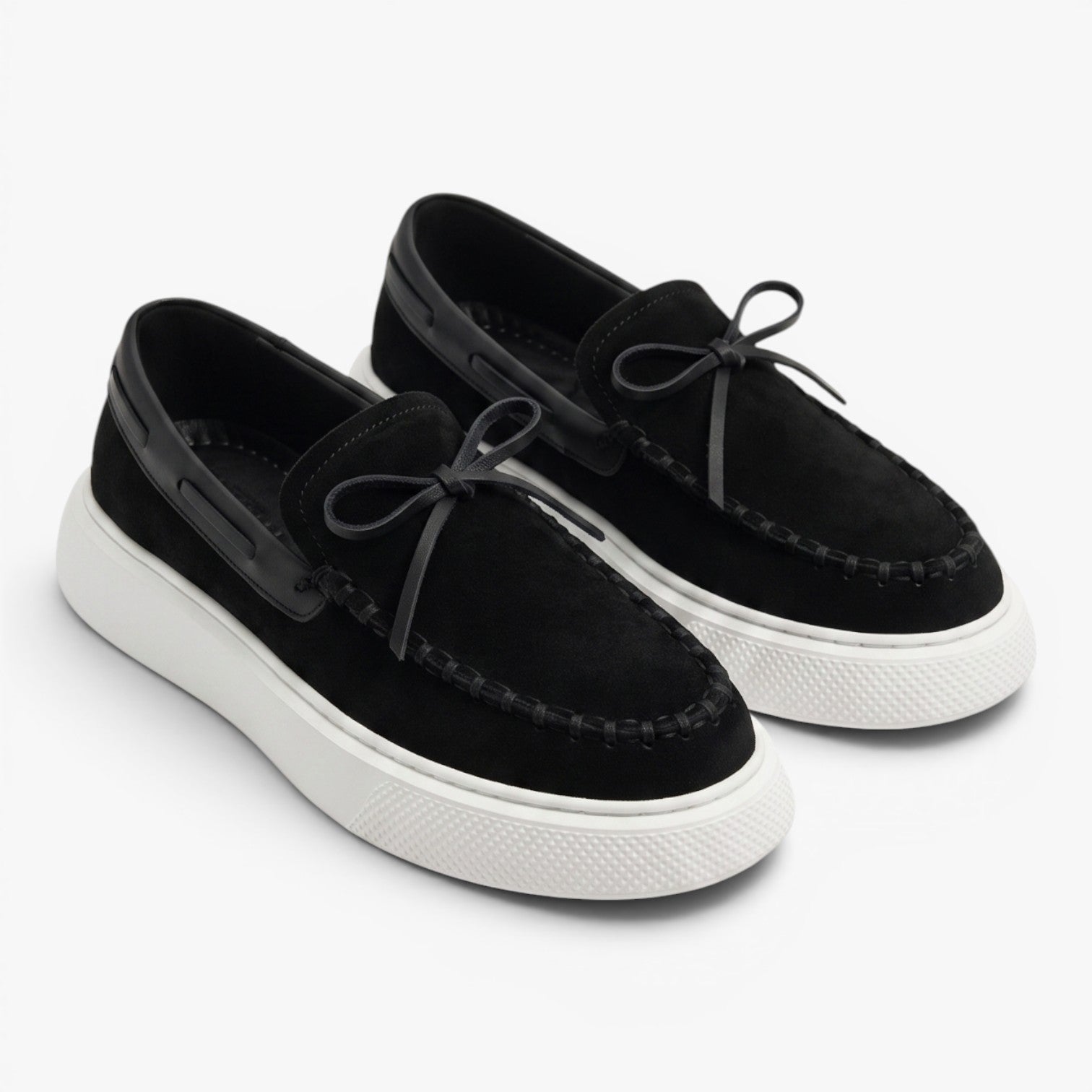Old Fortune | Herren Slipper Mokassins Casual mit kontrastierender Sohle