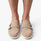 Old Fortune | Herrenschuhe mit dekorativem Riemen und Schnalle