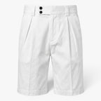 Old Fortune | Men's Elegant Tailored Shorts with Double Button