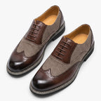 Old Fortune | Herren-Oxford-Brogues mit Schnürung