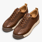 Old Fortune | Męskie Sneakersy z Teksturowanymi Panelami