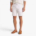Old Fortune | Herren Leinen-Shorts Seaside mit verstellbarem Bund