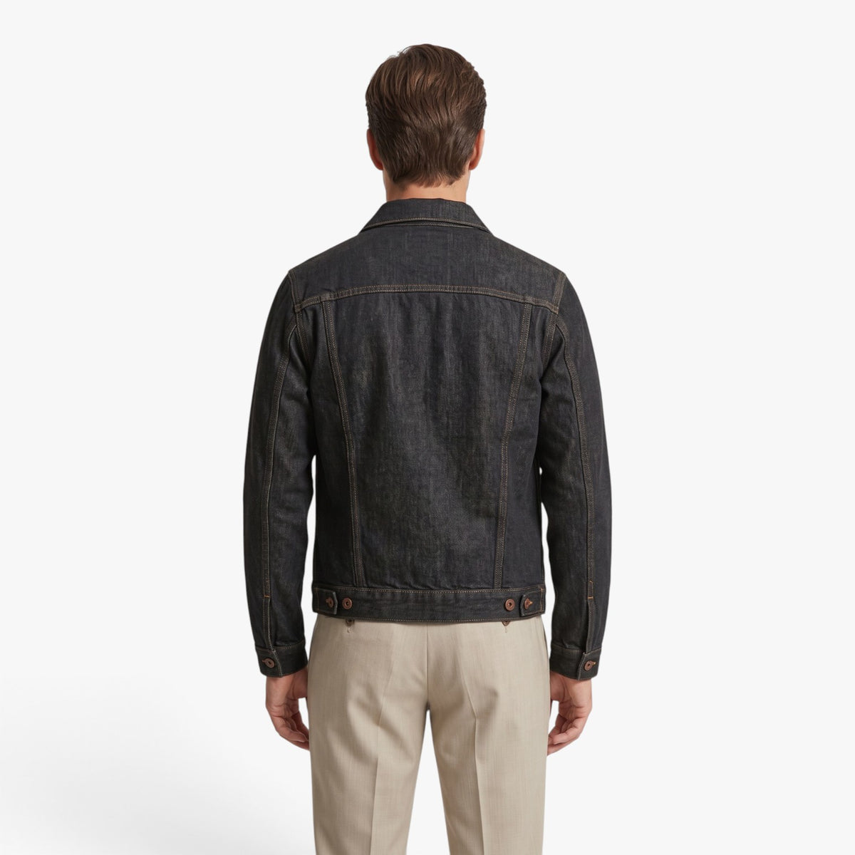 Old Fortune | Herren-Jeansjacke mit Taschen