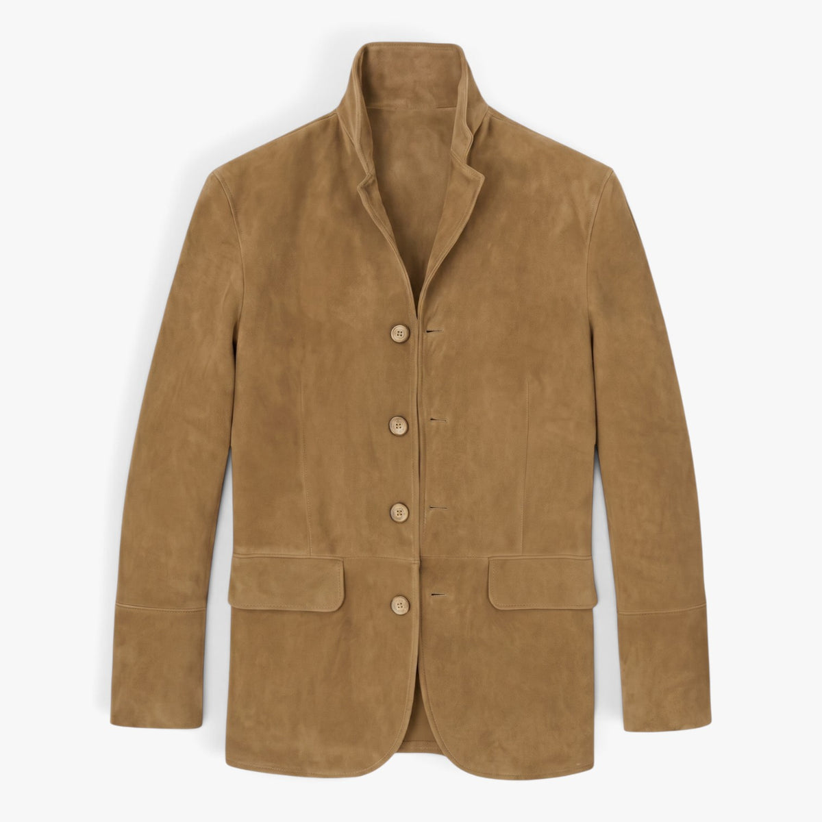 Old Fortune | Herrenjacke mit Wildlederbesatz