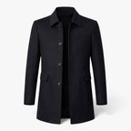 Old Fortune | Men's coat with a classic collar