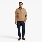 Old Fortune | Herren Bomberjacke Smart Casual mit Stehkragen