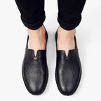 Old Fortune | Herren Leder Slipper Casual mit weicher Sohle