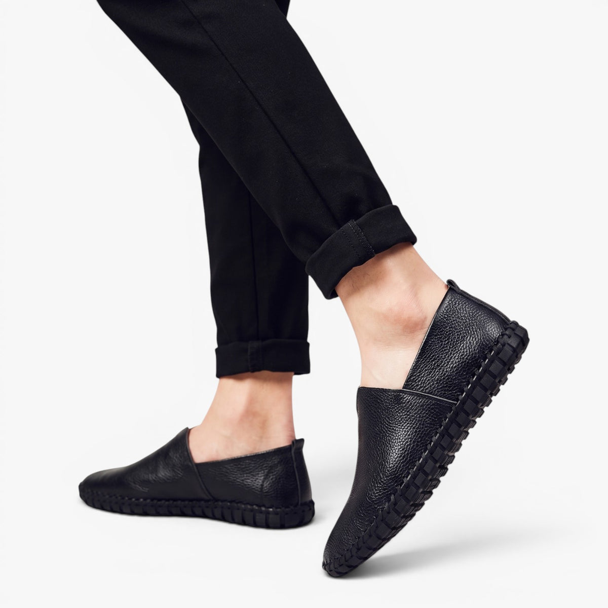 Old Fortune | Herren Leder Slipper Casual mit weicher Sohle