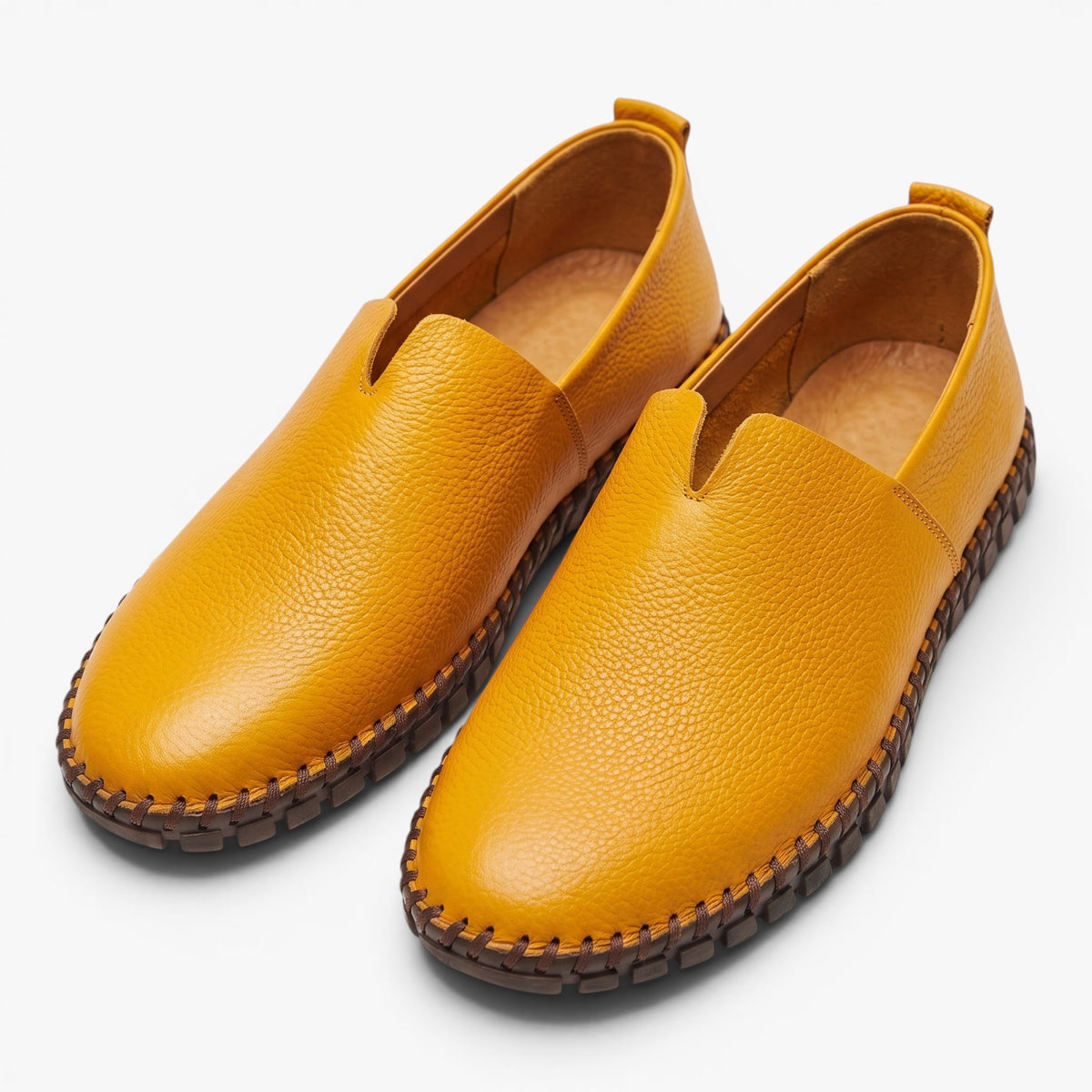Old Fortune | Herren Leder Slipper Casual mit weicher Sohle