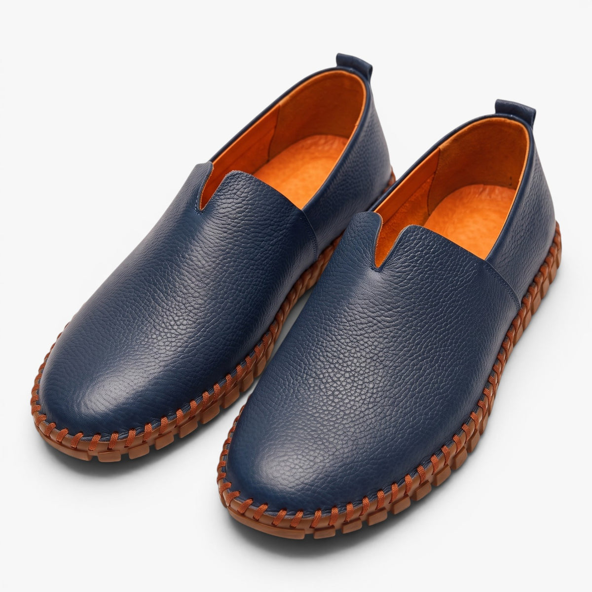 Old Fortune | Herren Leder Slipper Casual mit weicher Sohle