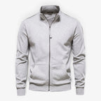Old Fortune | Herren-Sweatjacke mit Reißverschluss und hohem Kragen