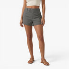 Old Fortune | Damen Shorts Sorrento mit asymmetrischem Verschluss