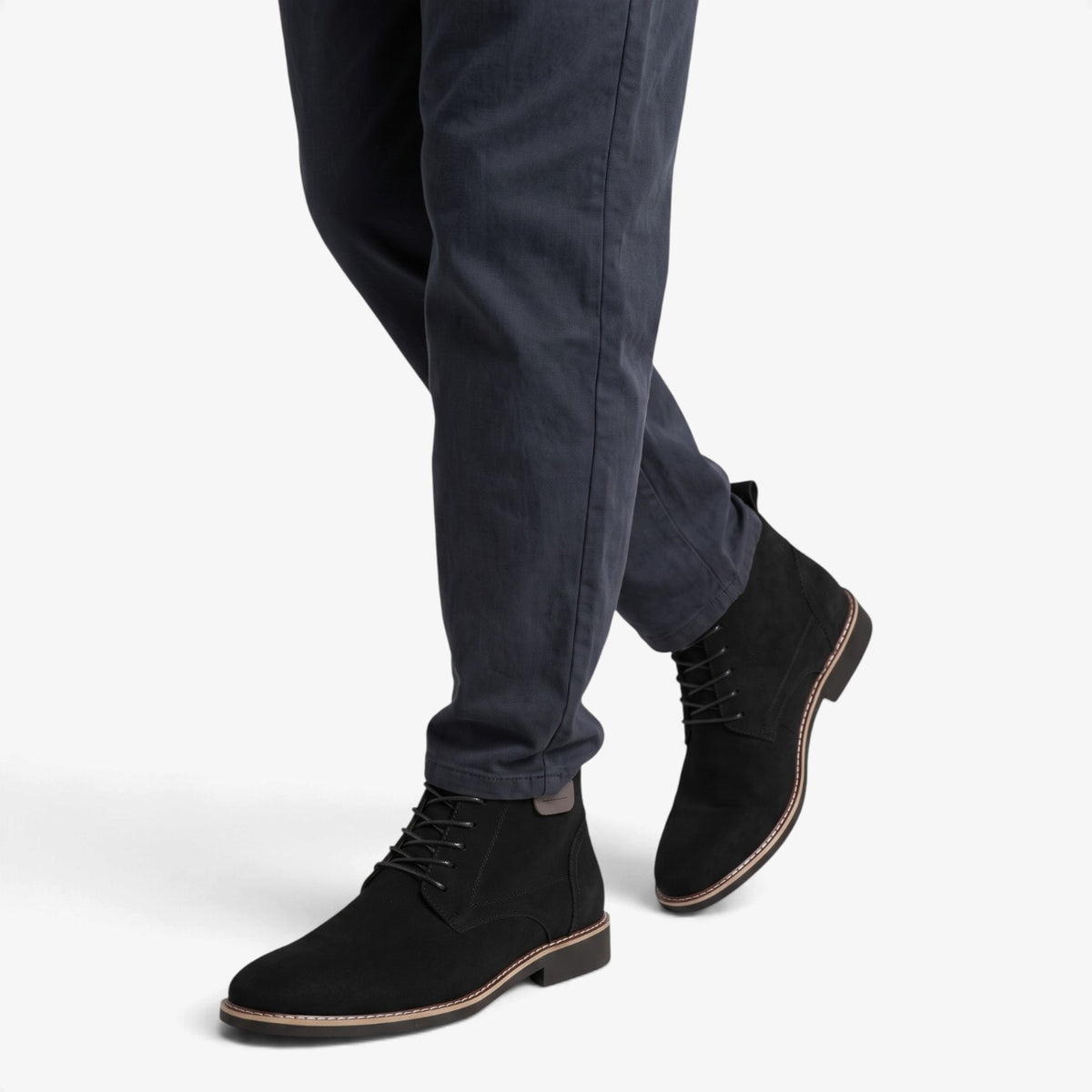 Old Fortune | Men's lace-up boots with contrasting stitching
