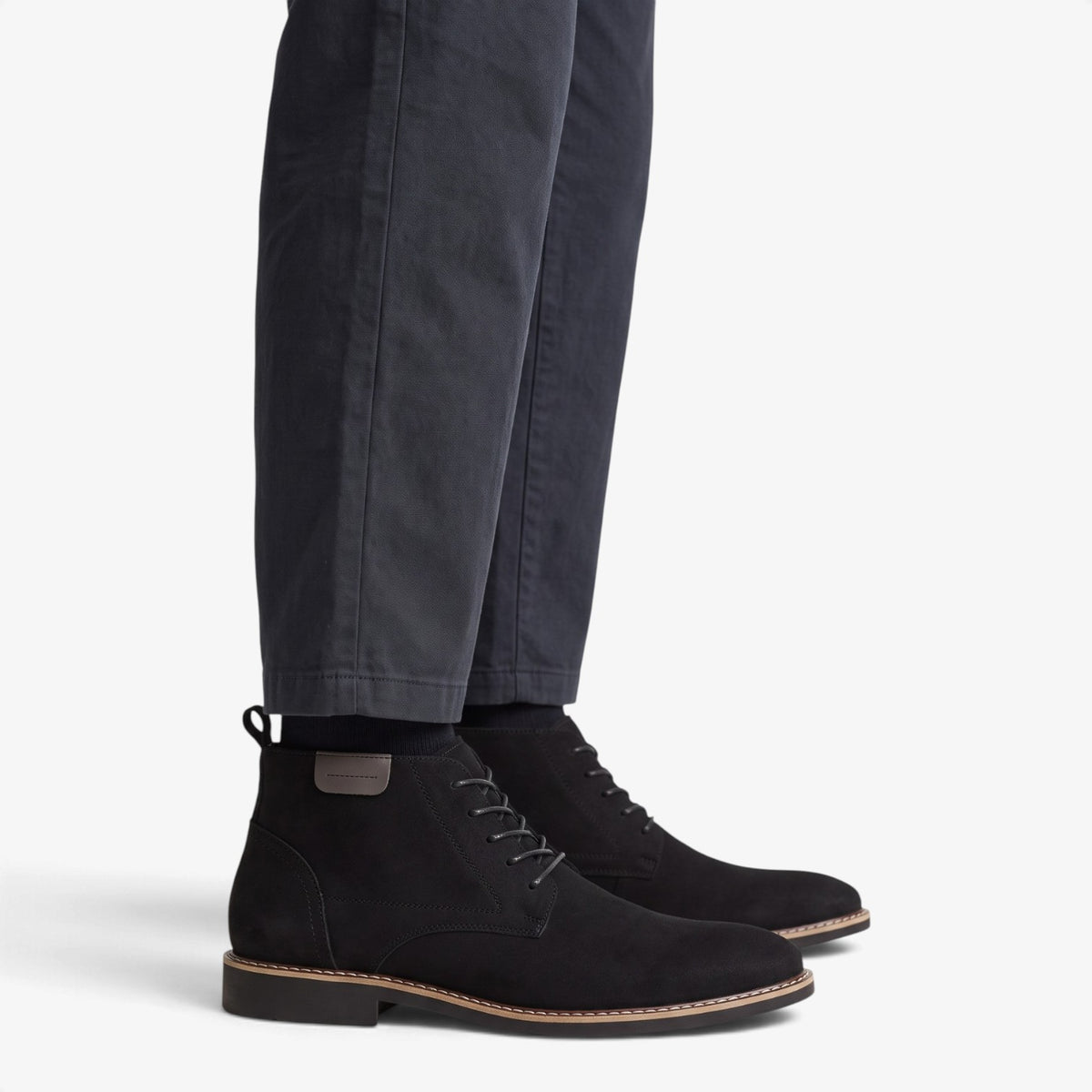 Old Fortune | Men's lace-up boots with contrasting stitching