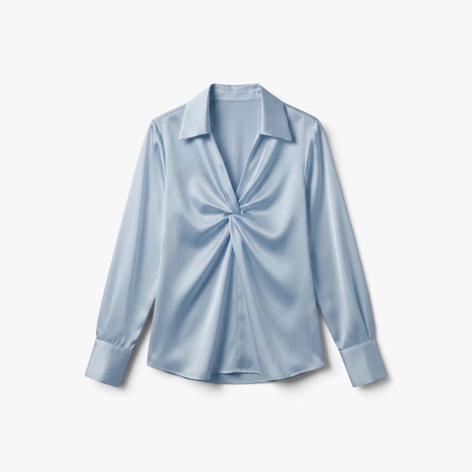 Old Fortune | Damska Elegancka Bluzka z Drapowanym Przodem