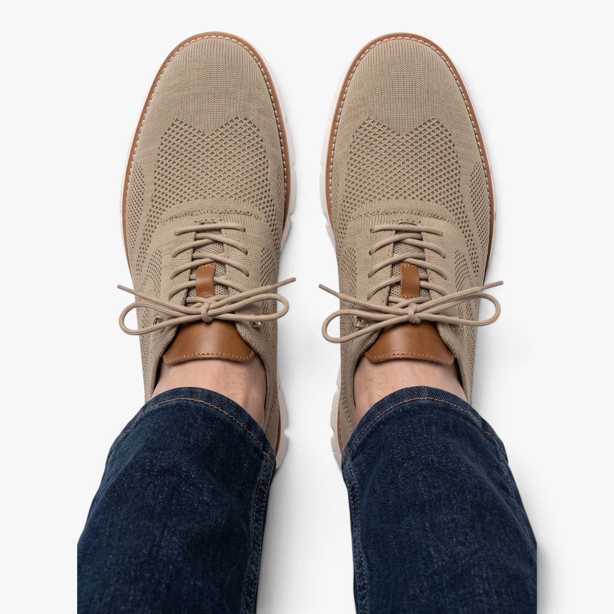 Old Fortune | Męskie Sneakersy Sznurowane