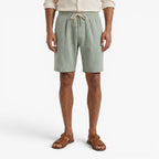 Old Fortune | Heren Linnen Shorts Riviera met Strepen