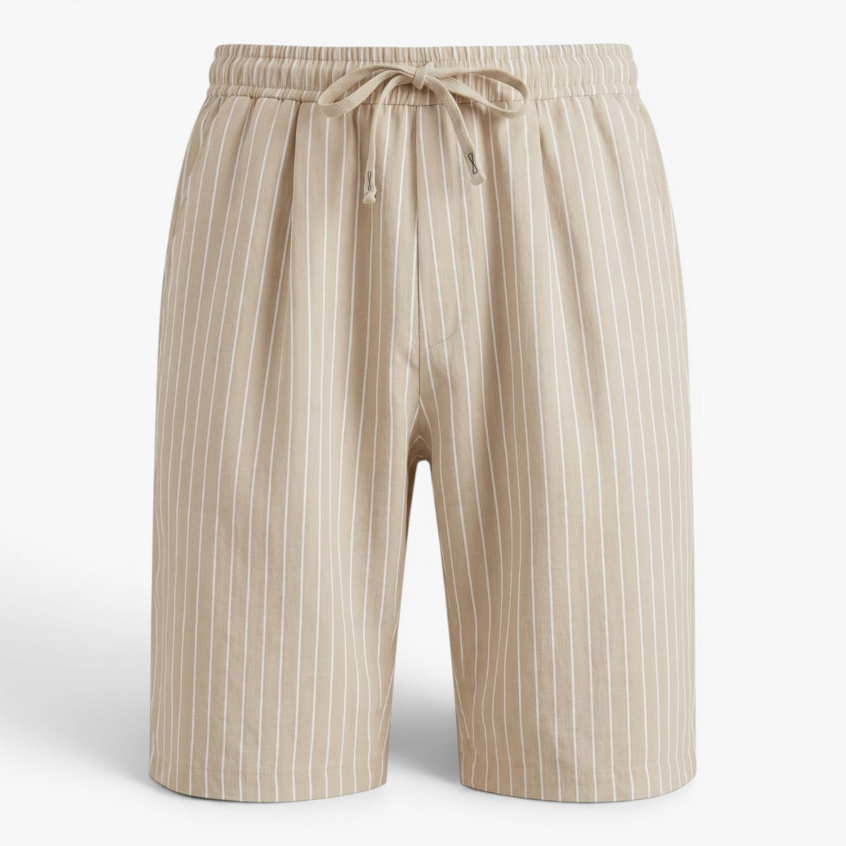 Old Fortune | Herren Leinen Shorts Riviera mit Streifen