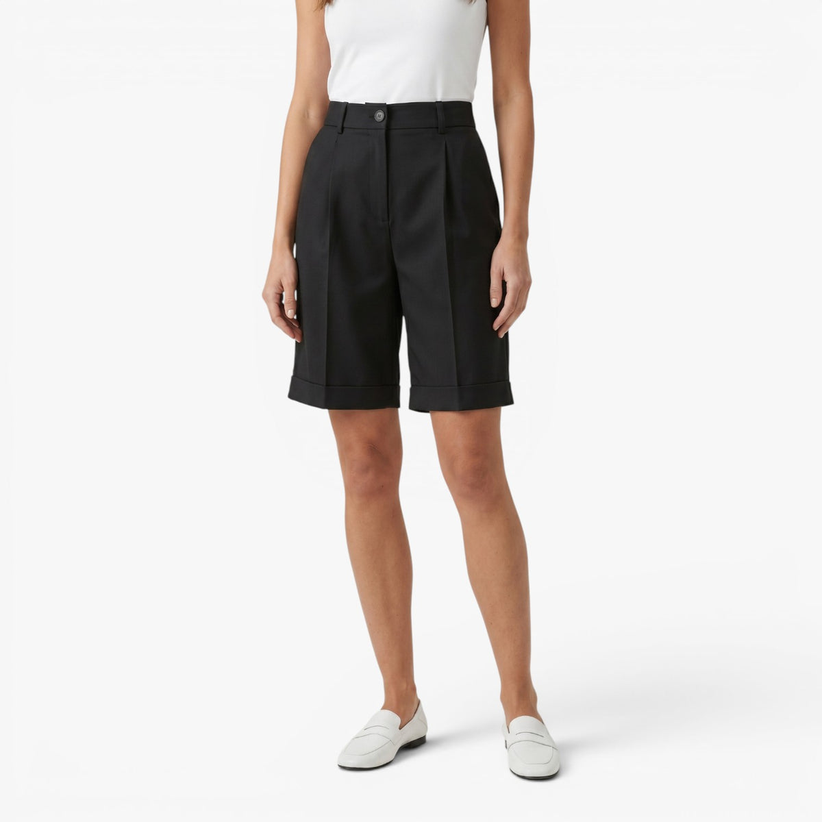 Old Fortune | Women's Elegant High-Waisted Shorts