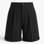 Old Fortune | Elegante Damen-Shorts mit hohem Bund