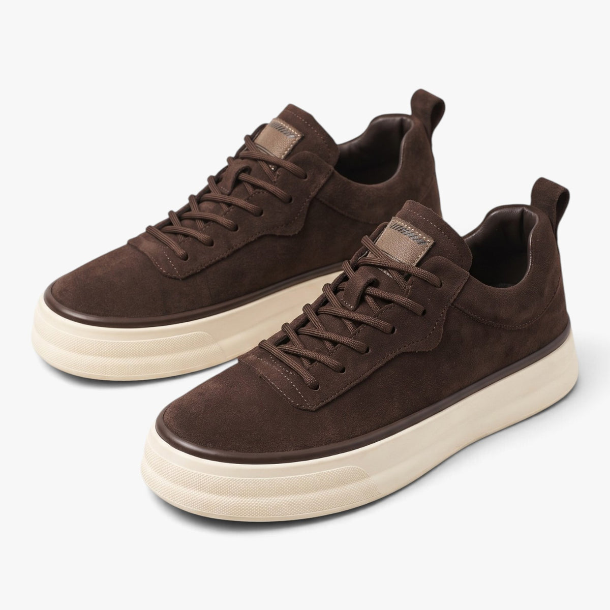 Old Fortune | Męskie sneakersy z niską cholewką i grubą podeszwą