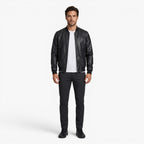 Old Fortune | Herren Bomberjacke aus Kunstleder