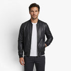 Old Fortune | Herren Bomberjacke aus Kunstleder