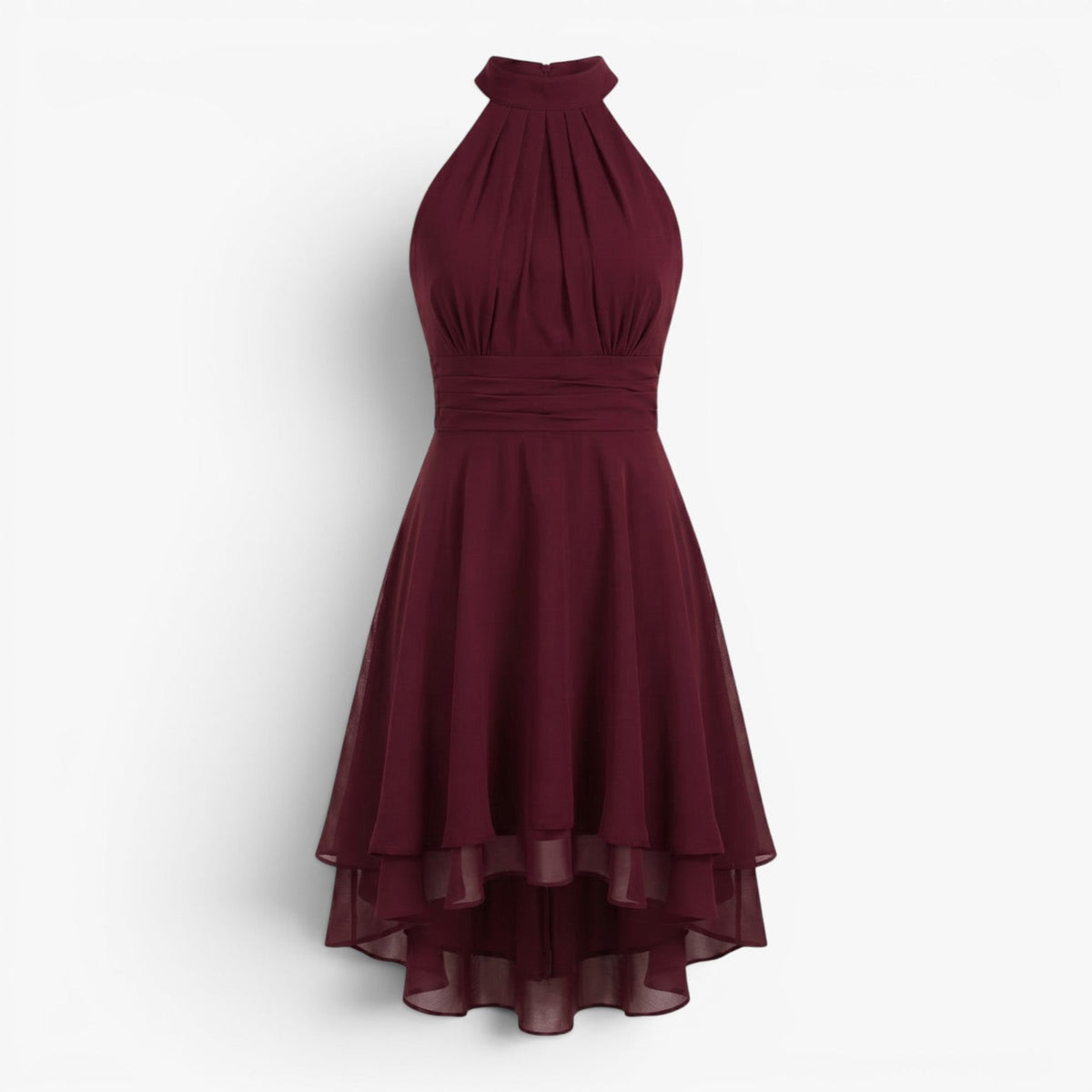 Old Fortune | Elegantes Midikleid mit Trägern für Damen  