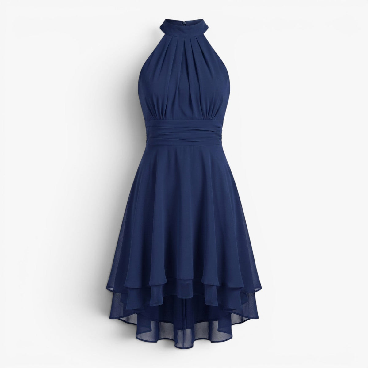 Old Fortune | Elegantes Midikleid mit Trägern für Damen  
