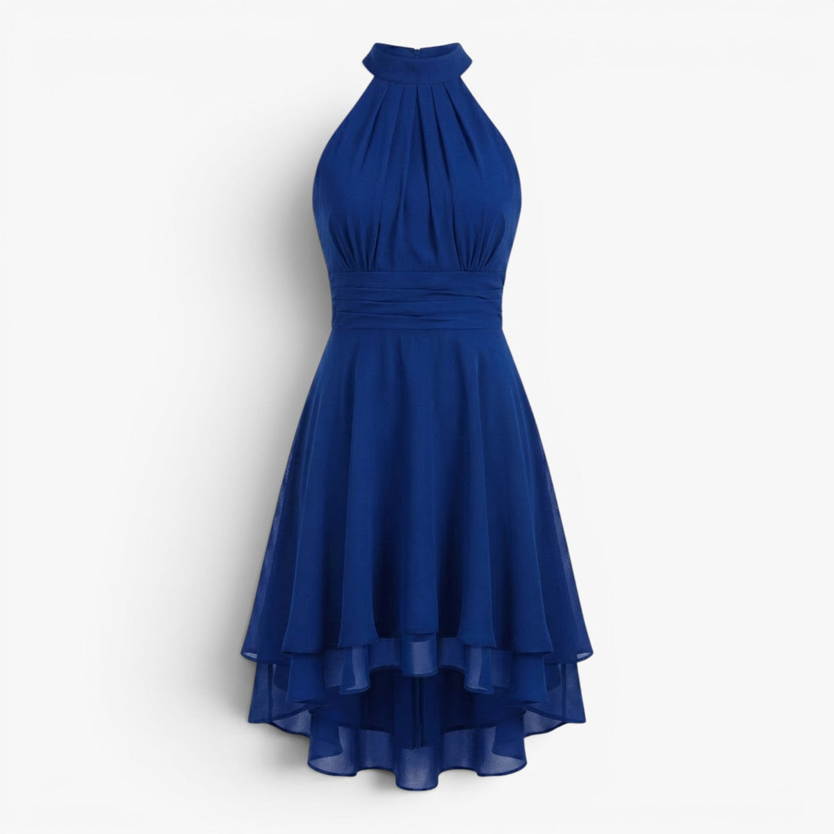 Old Fortune | Elegantes Midikleid mit Trägern für Damen  