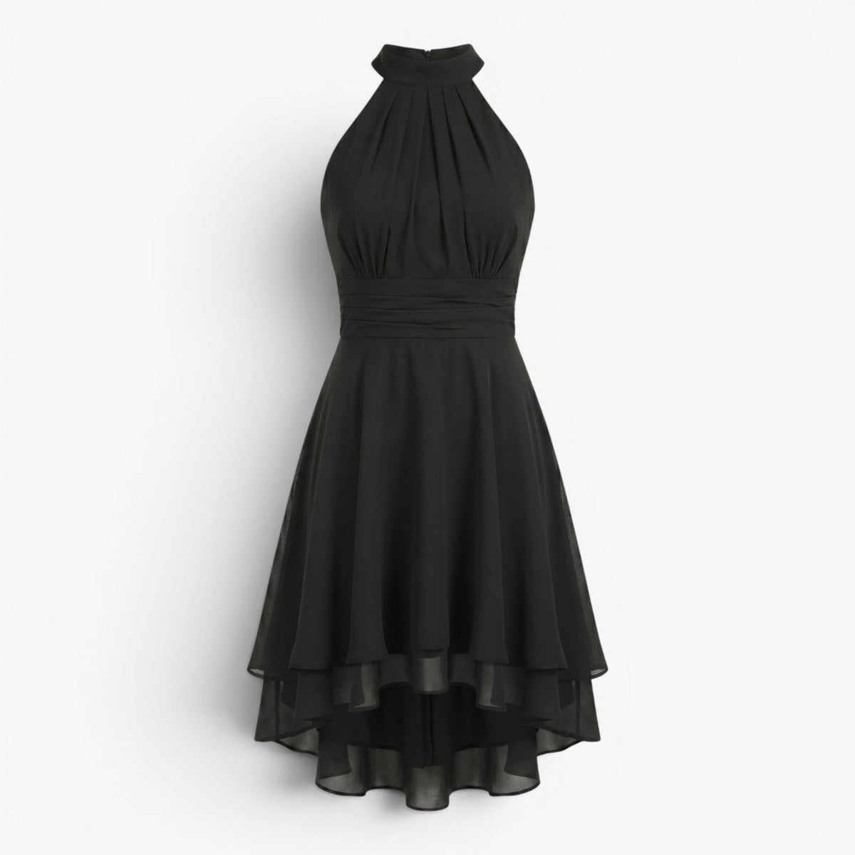 Old Fortune | Elegantes Midikleid mit Trägern für Damen  
