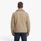 Old Fortune | Herrenjacke mit Lammfellkragen