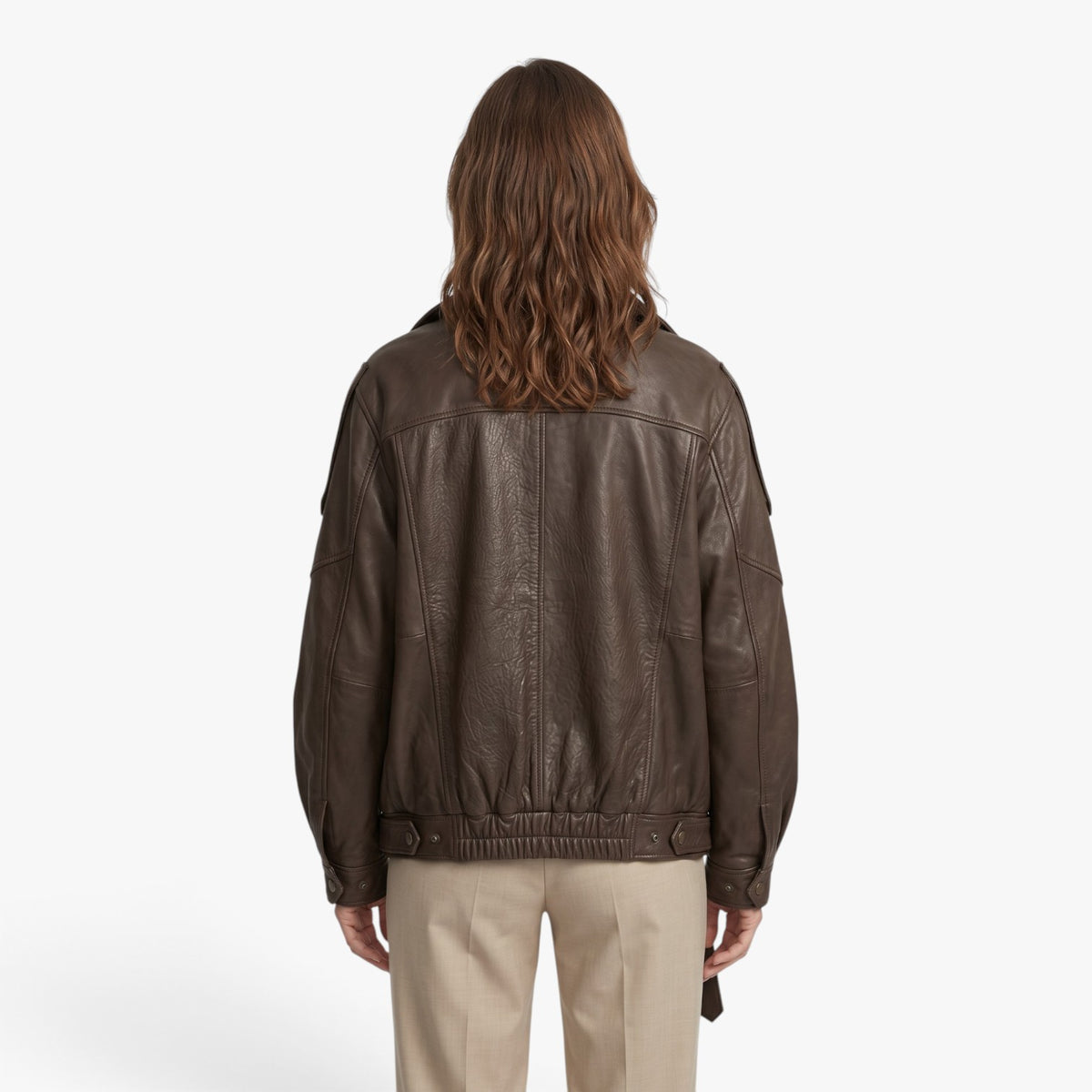 Old Fortune | Damska Kurtka Bomber Oversize z Paskiem