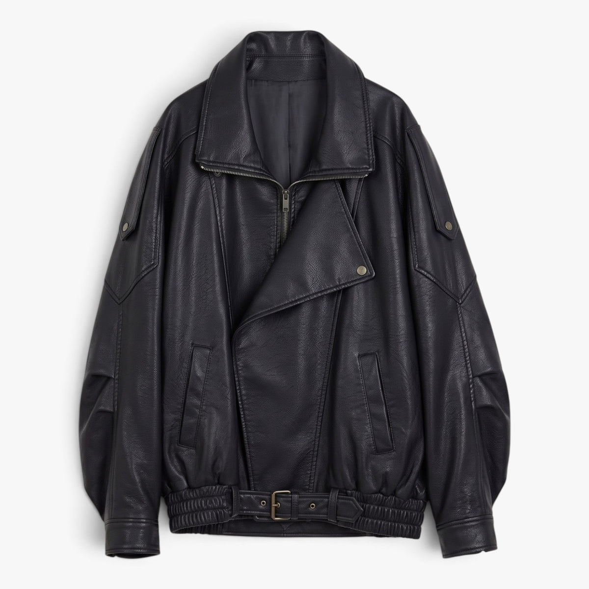Old Fortune | Damska Kurtka Bomber Oversize z Paskiem