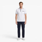Old Fortune | Herren Baumwoll-Poloshirt mit kontrastierenden Paspeln und Tasche