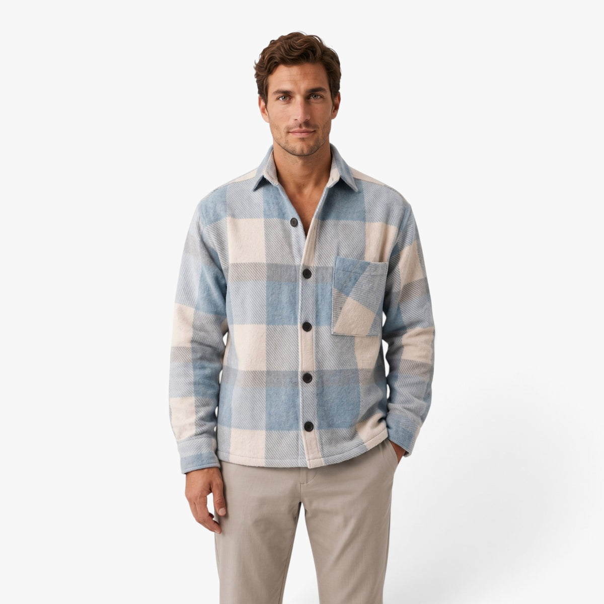 Old Fortune | Herren-Karohemdjacke