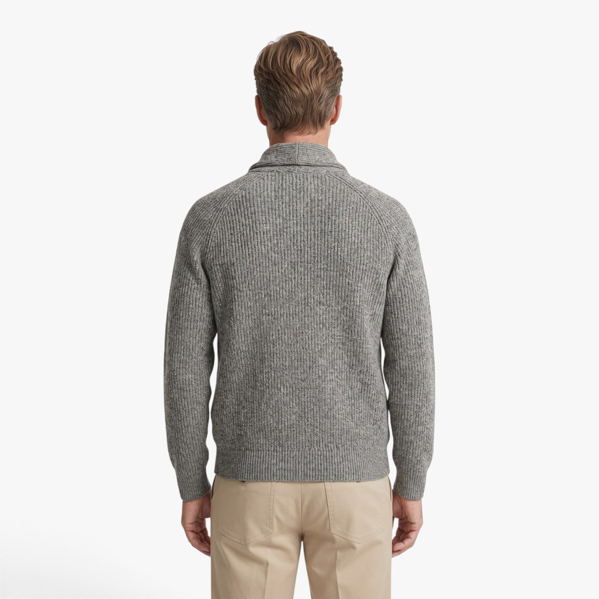 Old Fortune | Men's Shawl Collar Cardigan