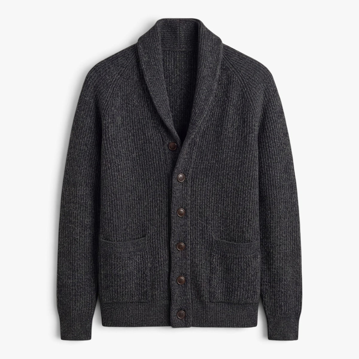 Old Fortune | Herren-Cardigan mit Schalkragen