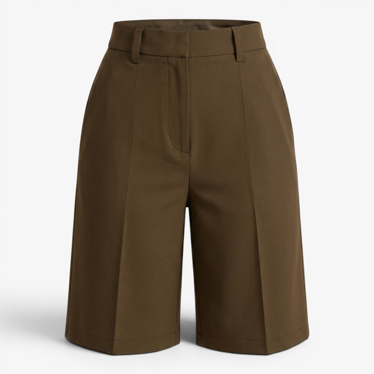 Old Fortune | Women's Elegant High-Waisted Bermuda Shorts