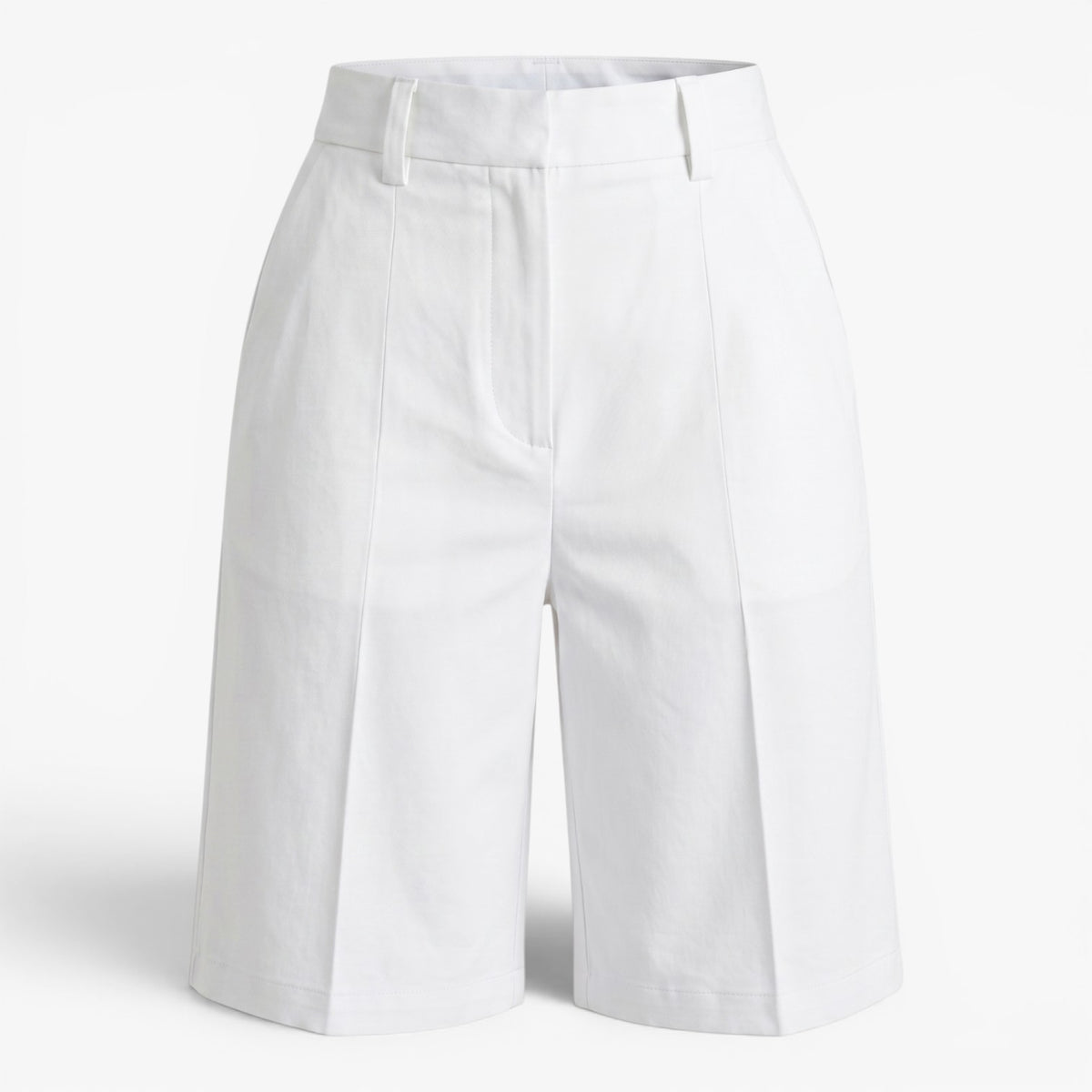 Old Fortune | Women's Elegant High-Waisted Bermuda Shorts