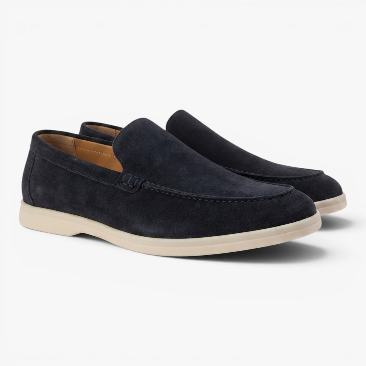 Old Fortune | Męskie Zamszowe Mokasyny Slip-On Premium