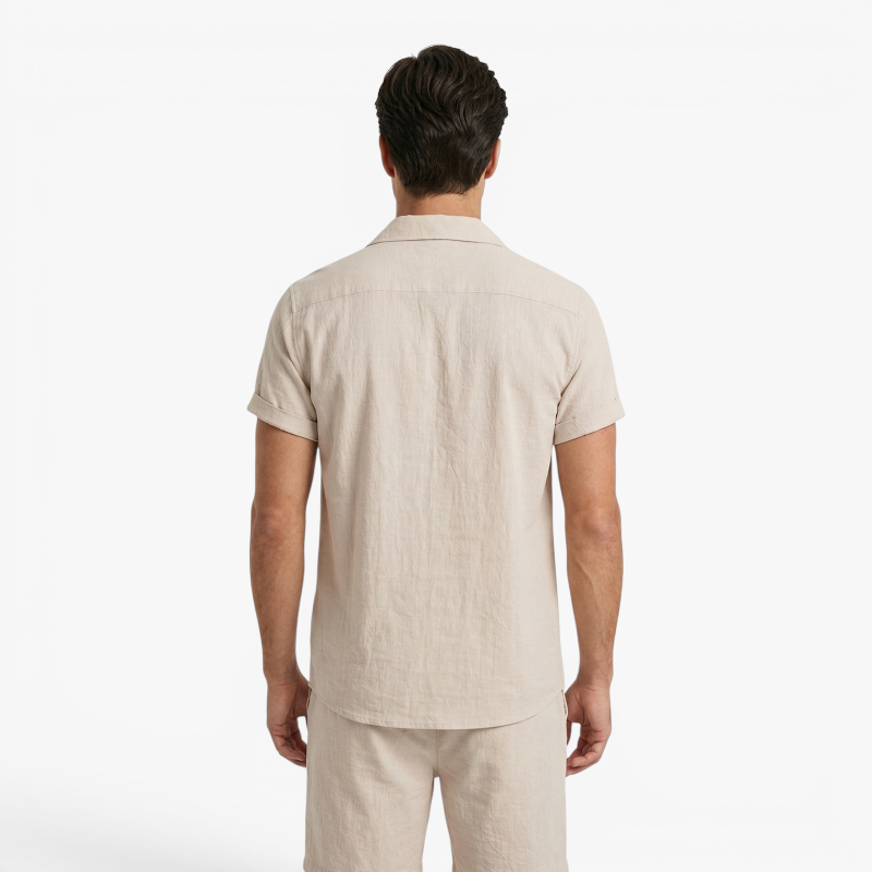 Old Fortune | Heren Zomerset van Overhemd en Shorts
